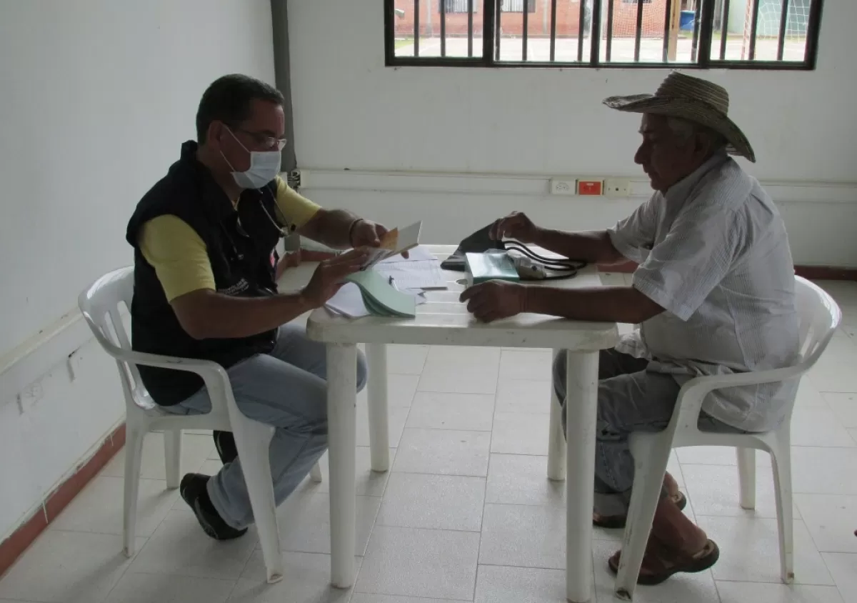 Positivo balance dejó una jornada de Salud que adelantó la administración de Paz de Ariporo en Caño Chiquito.